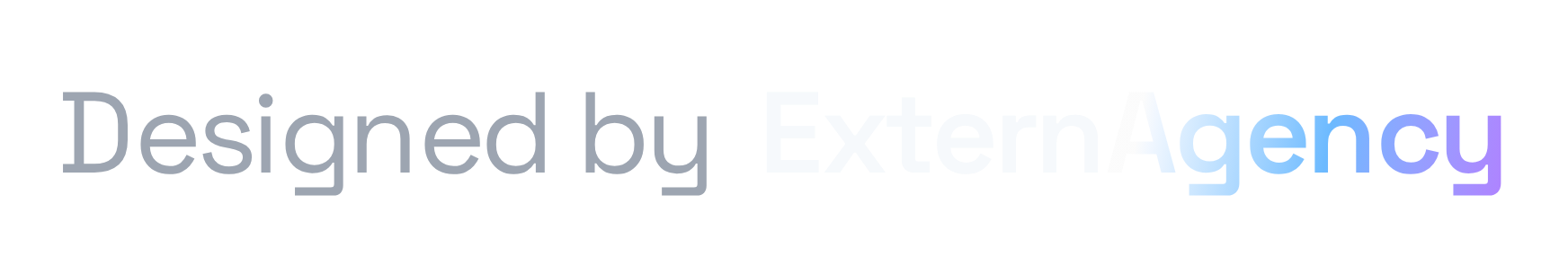 Designed by ExternAgency